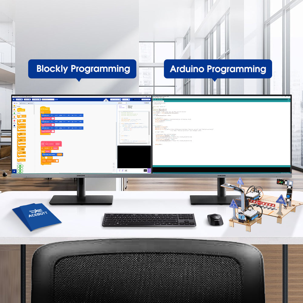 ESP32 Smart Traffic Management STEM Kit