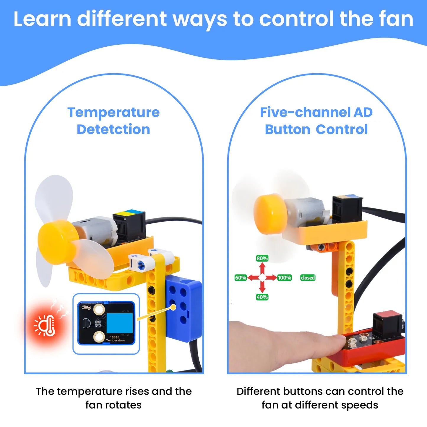 STEM Smart Fan Kit with UNO Board