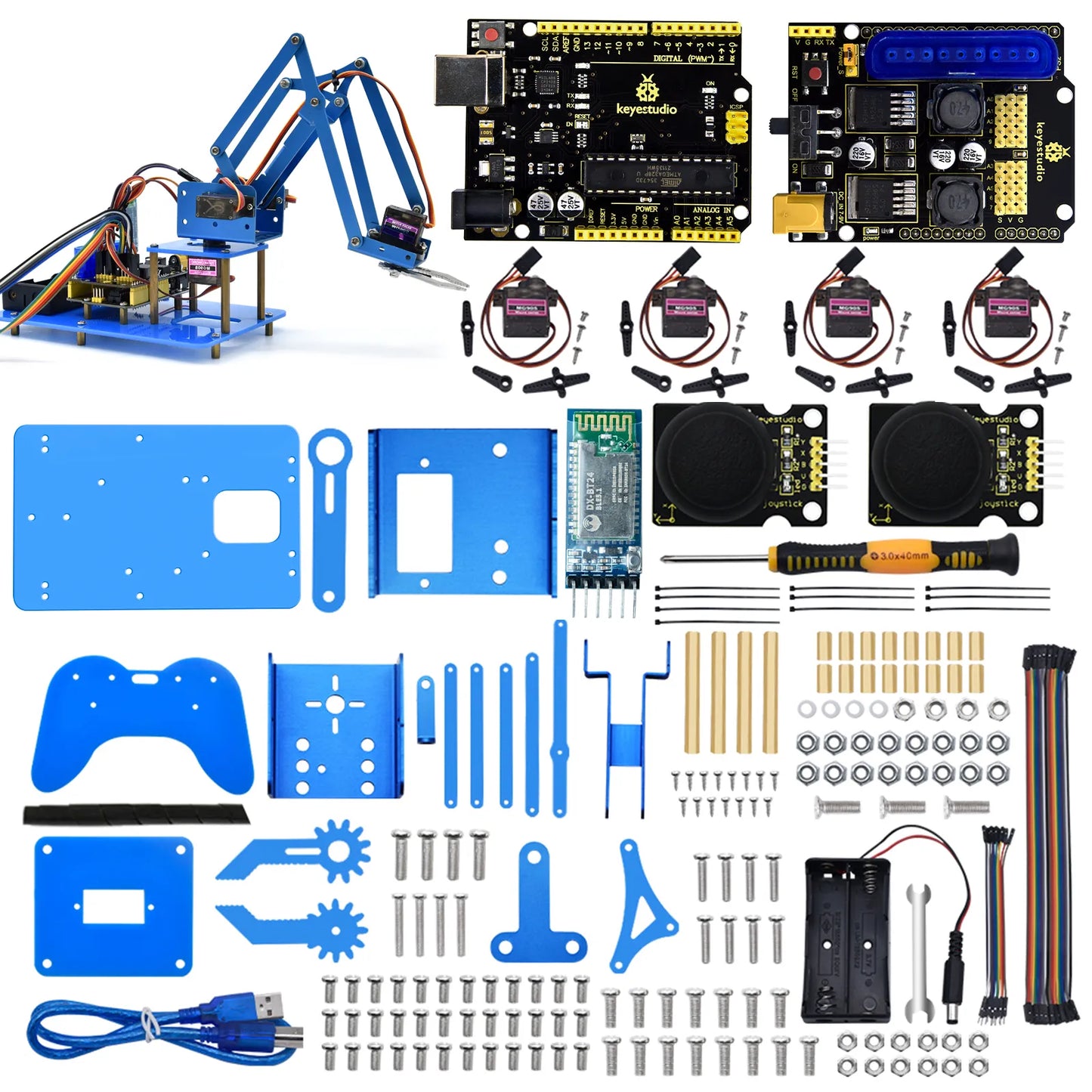 Mechanical Robot Arm Starter Kit V2.0