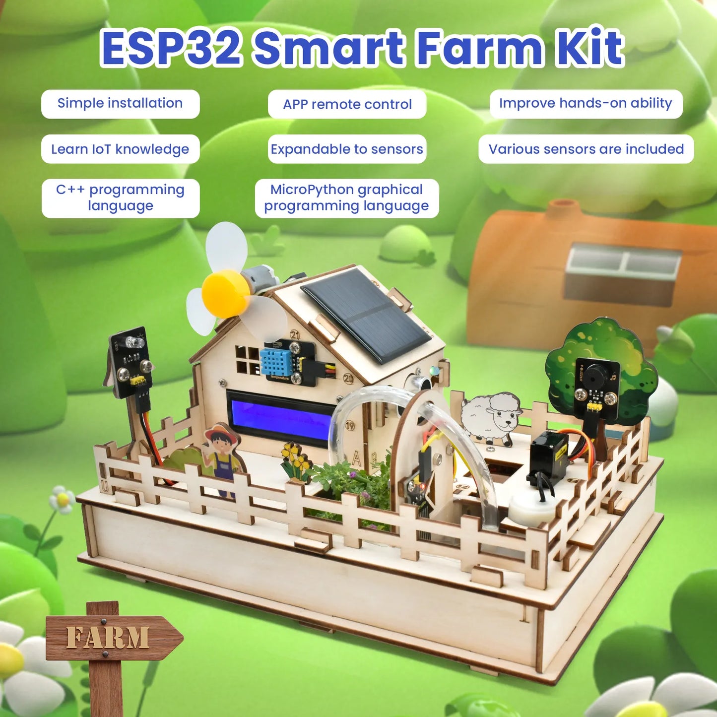 ESP32 Smart Farm Starter Kit