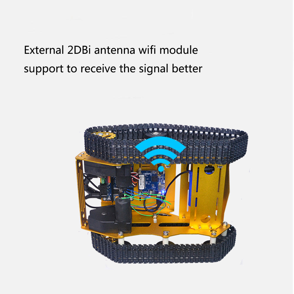 6-DOF Robotic Arm Tank Kit