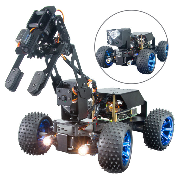 2-in-1 Smart 4WD Robot Car Kit