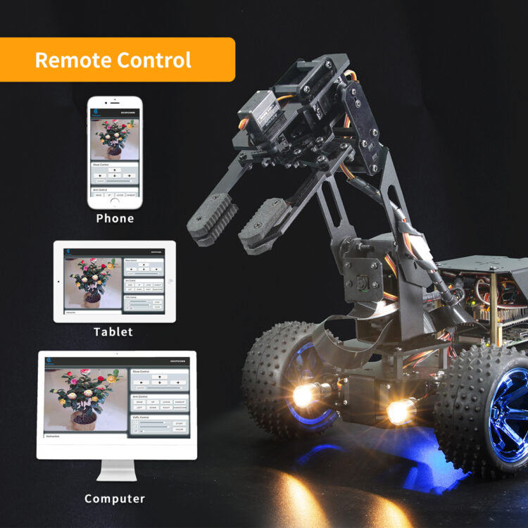 2-in-1 Smart 4WD Robot Car Kit