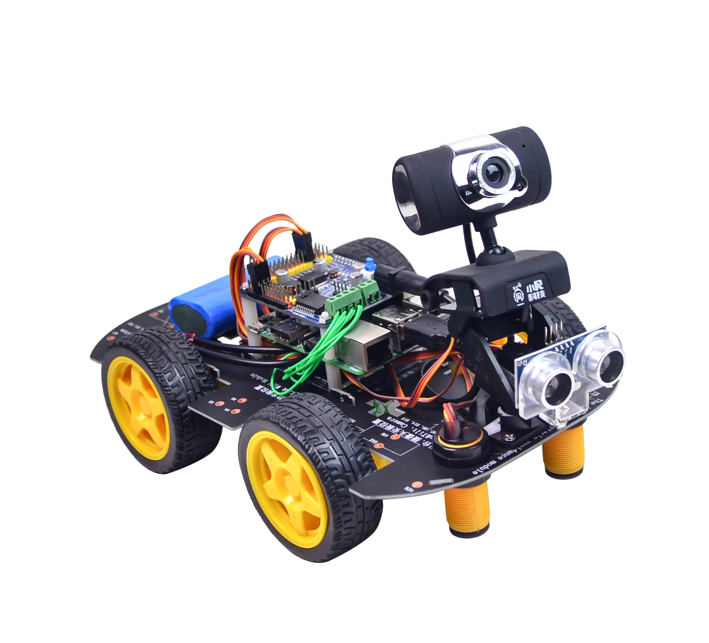 4WD AI Vision Robotic Car Kit