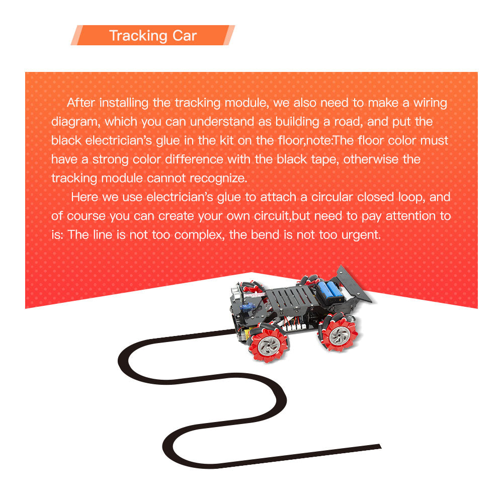 Mecanum Wheel Robot Car Kit