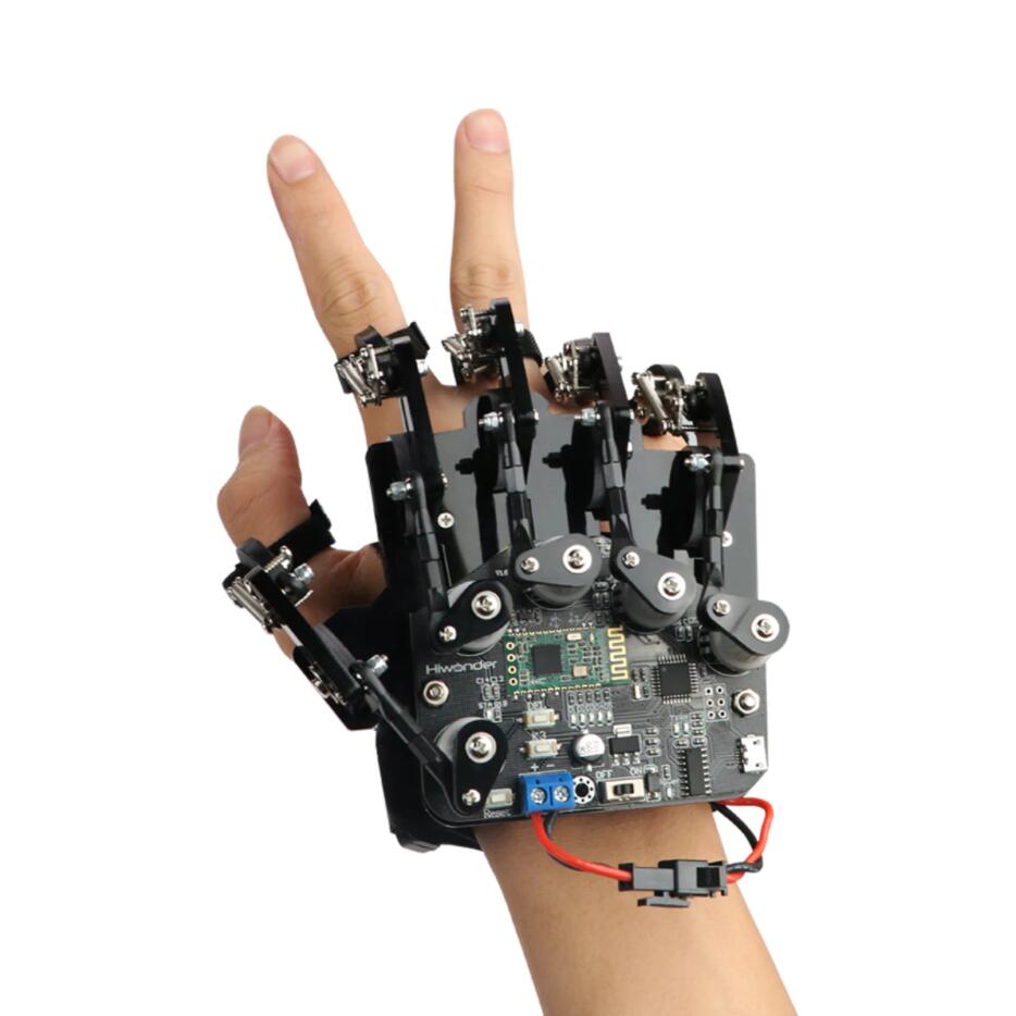 Wireless Somatosensory Glove for Robot Control
