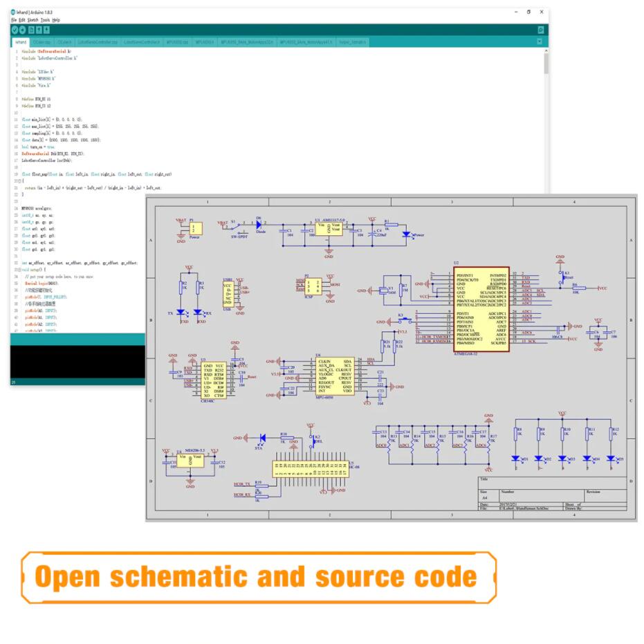 Wireless Somatosensory Glove for Robot Control