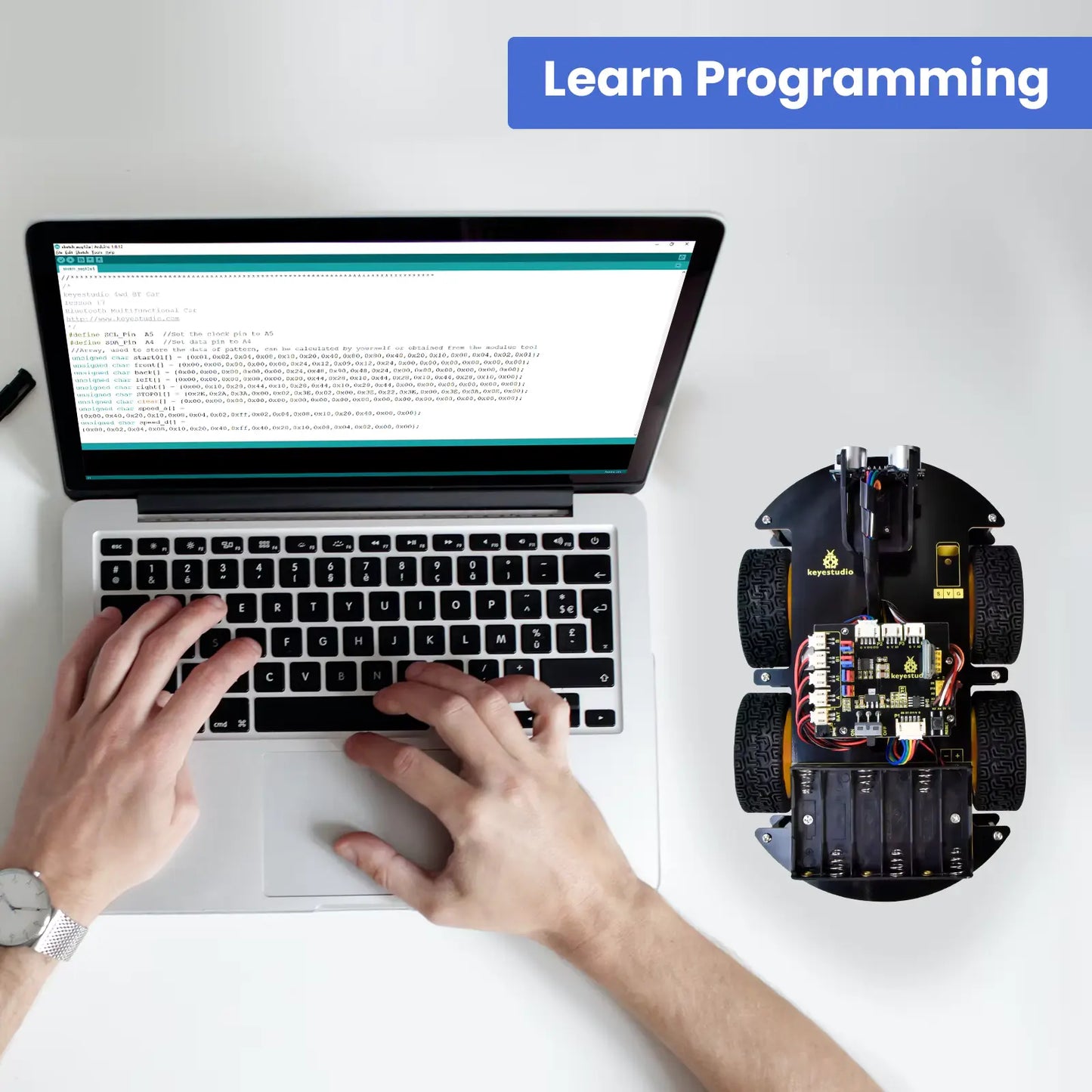 4WD Smart Robot Car Kit for Arduino