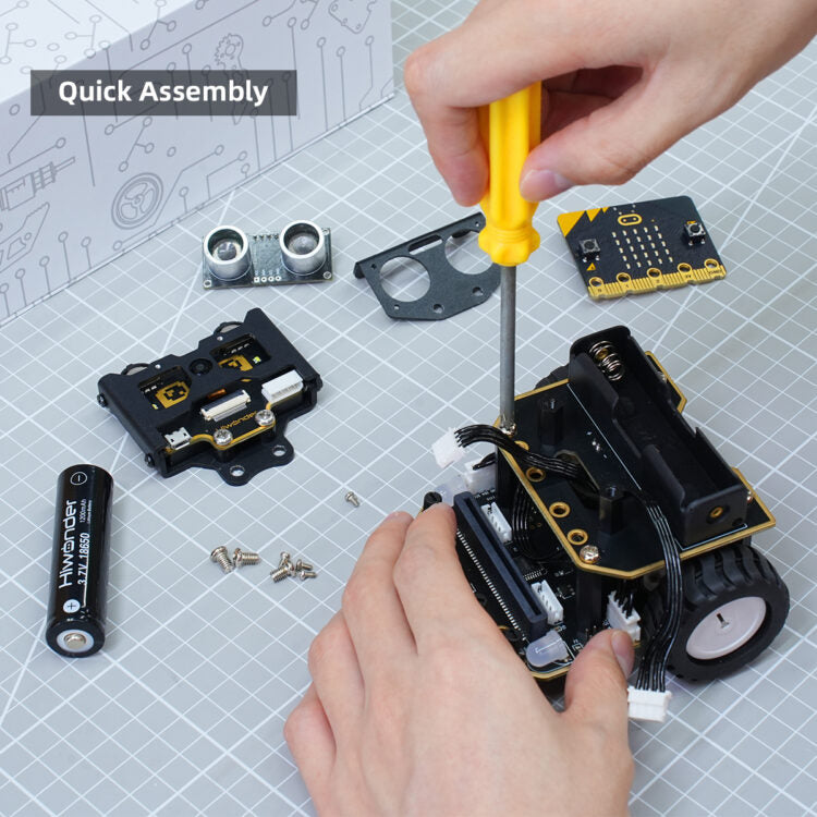 AI Vision Robot Car Kit with HD Camera