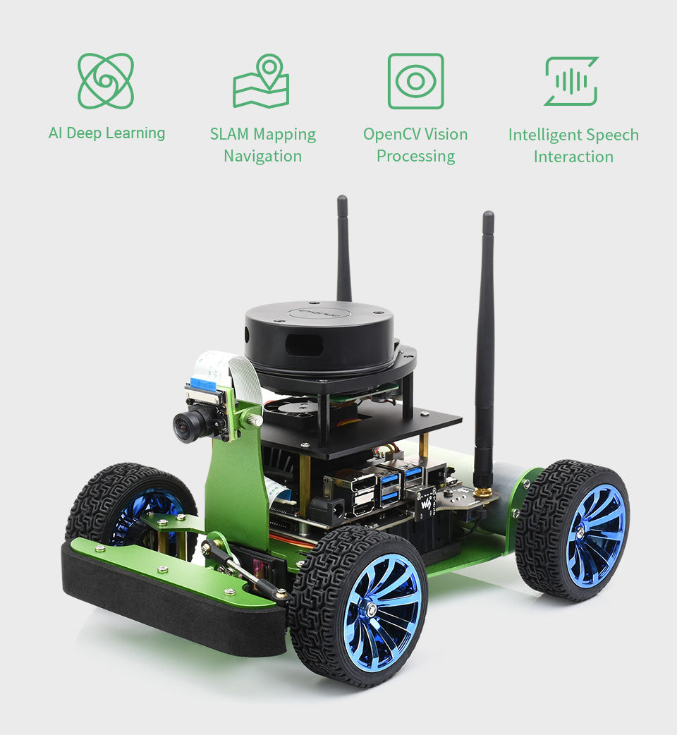 ROS AI Robot Kit with Jetson Nano