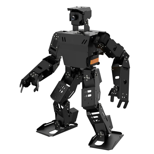Humanoid Robot Kit with Inverse Kinematics and AI Vision