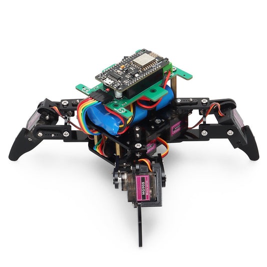 Wi-Fi Controlled Quadruped Spider Robot Kit