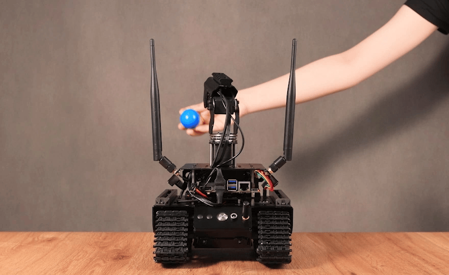 Open-Source Tracked AI Robot Platform