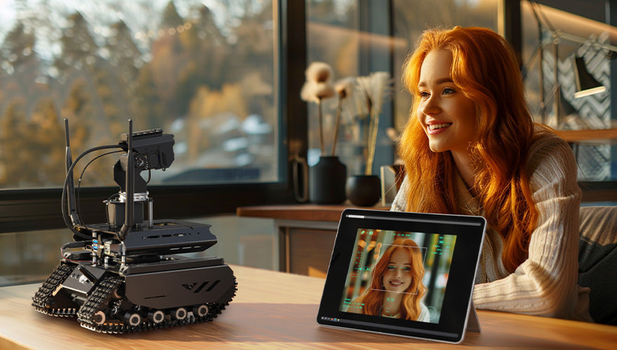 Open-Source Tracked AI Robot Platform