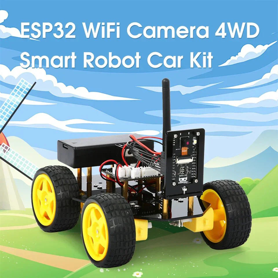 ESP32 Camera Robot Car Kit