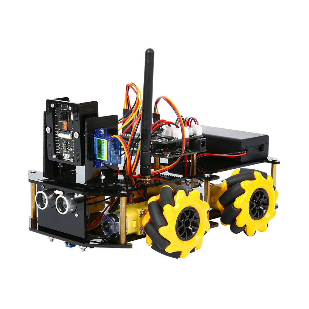 Programmable ESP32-CAM Robot Car Kit