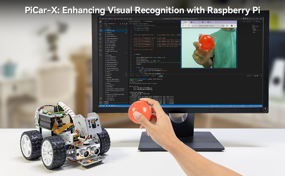 Smart Video Robot Car Kit for Raspberry Pi