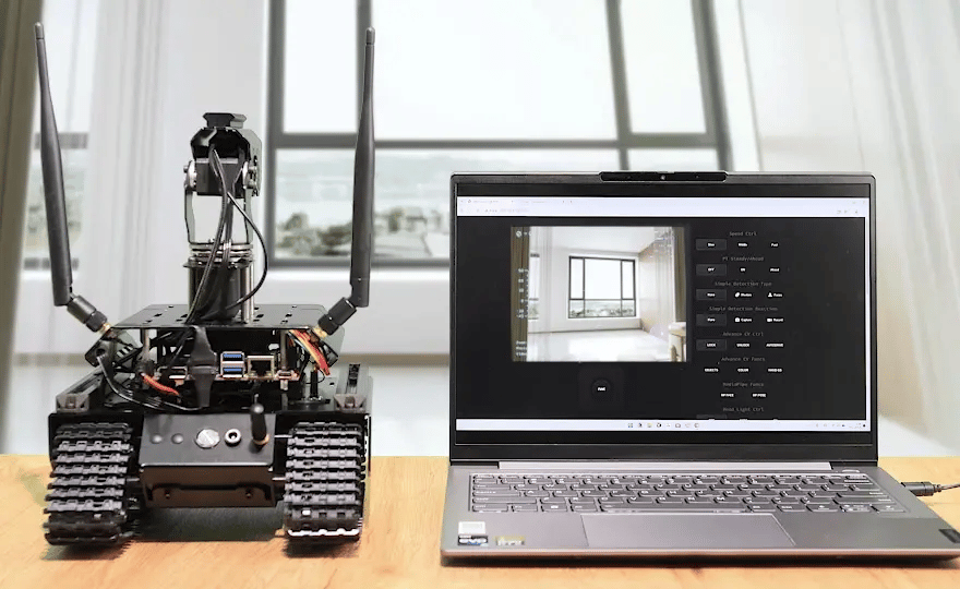 Open-Source Tracked AI Robot Platform