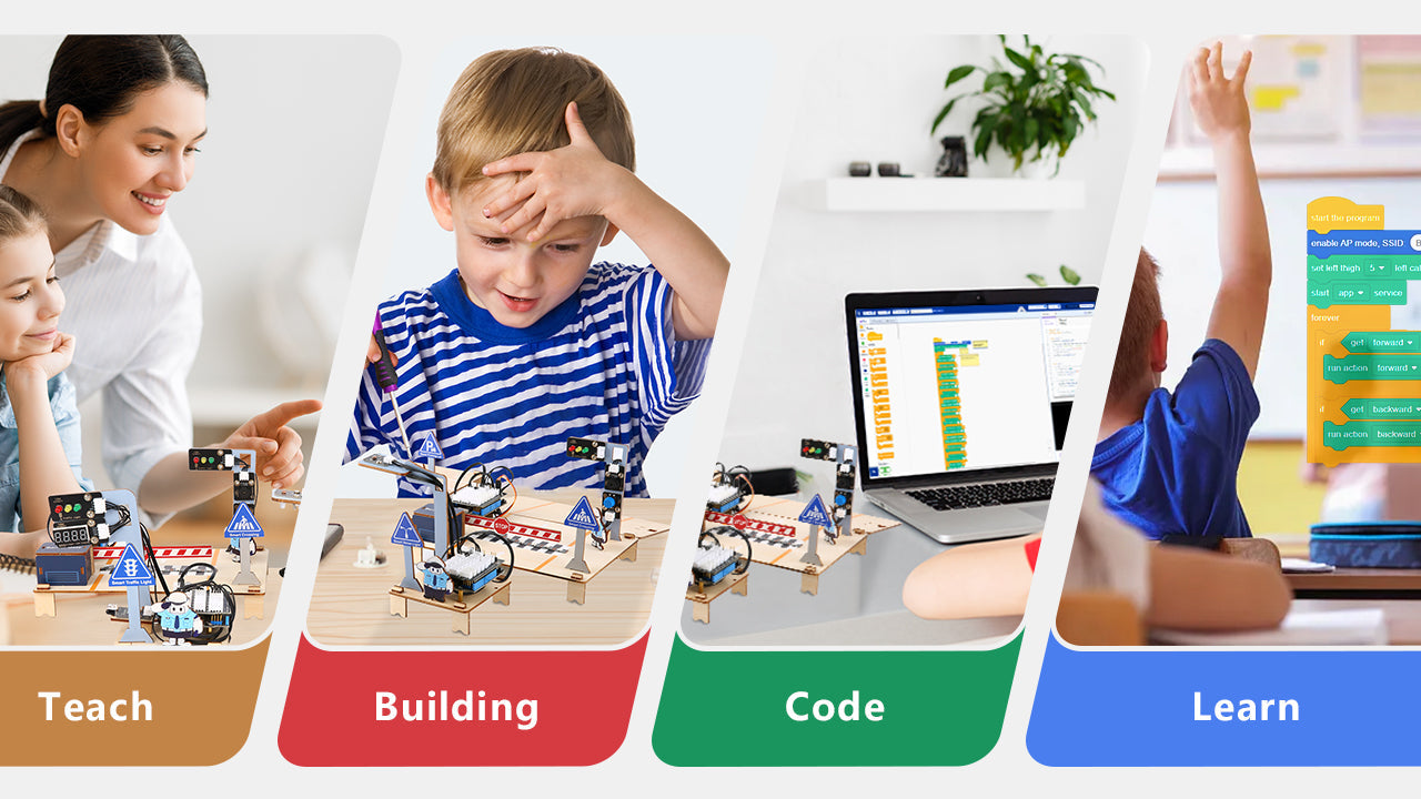 ESP32 Smart Traffic Management STEM Kit