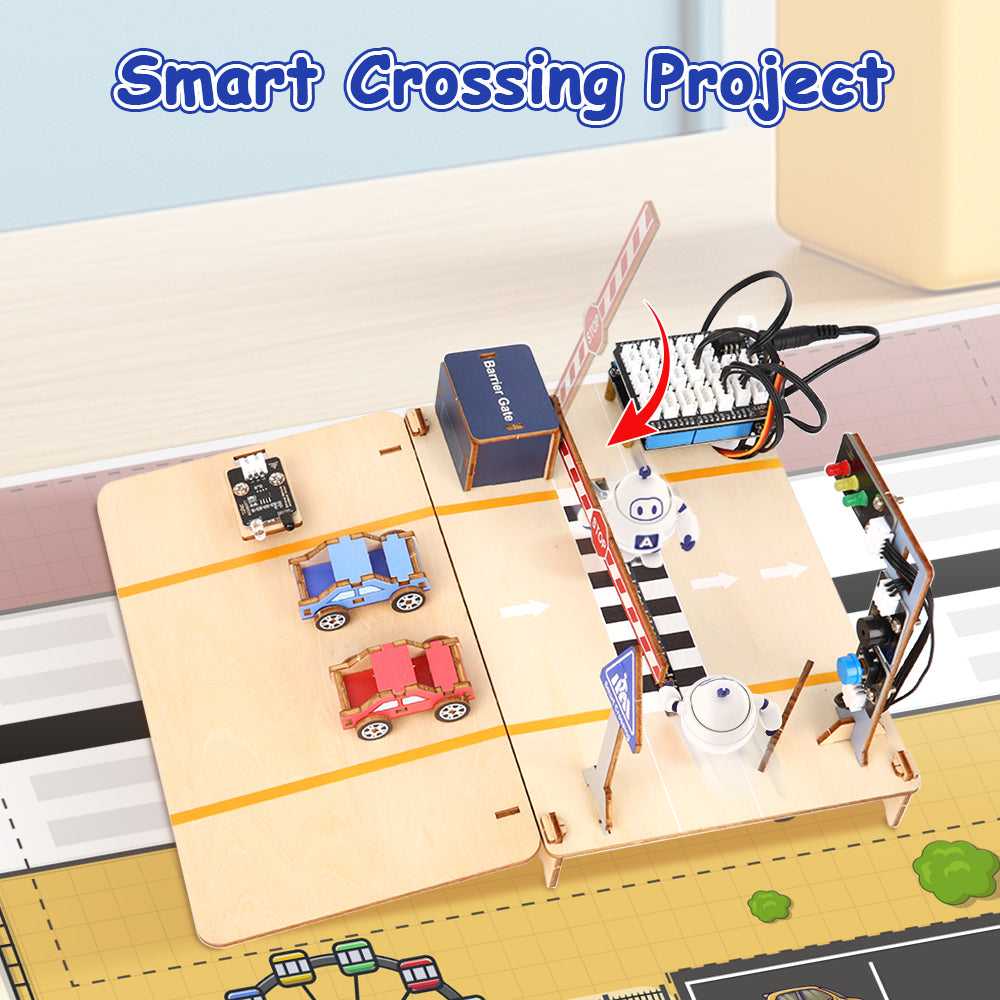 ESP32 Smart Traffic Management STEM Kit