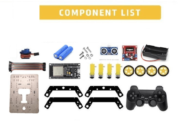 DIY 4WD Smart Robot Car Kit